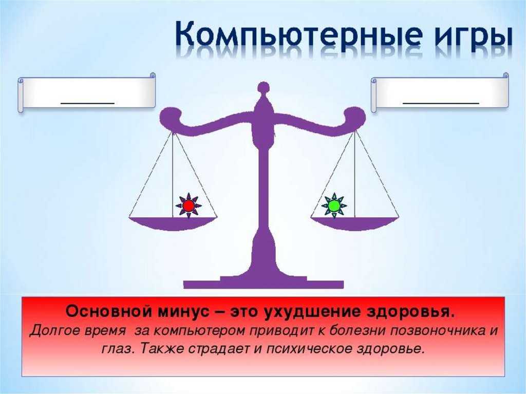 Презентация на тему "роль компьюткрных игр "за и против"" по педагогике