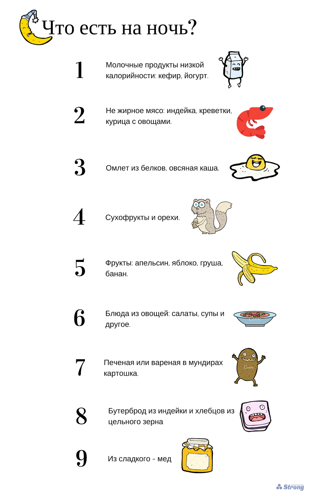 Перед сном: семь исследований о том, стоит ли есть на ночь | еда | онлайн-журнал #яworldclass
