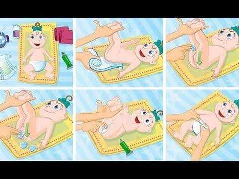 Как поменять памперс ребёнку? | babynappy