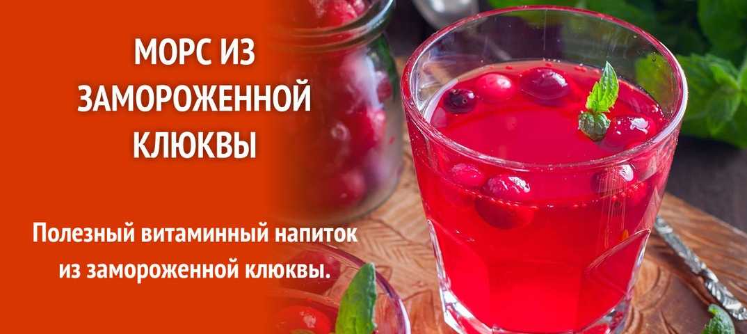 Польза морса ягодного: как правильно пить и готовить витаминный напиток - red fox day