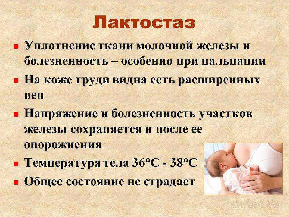 Болит грудь при лактации