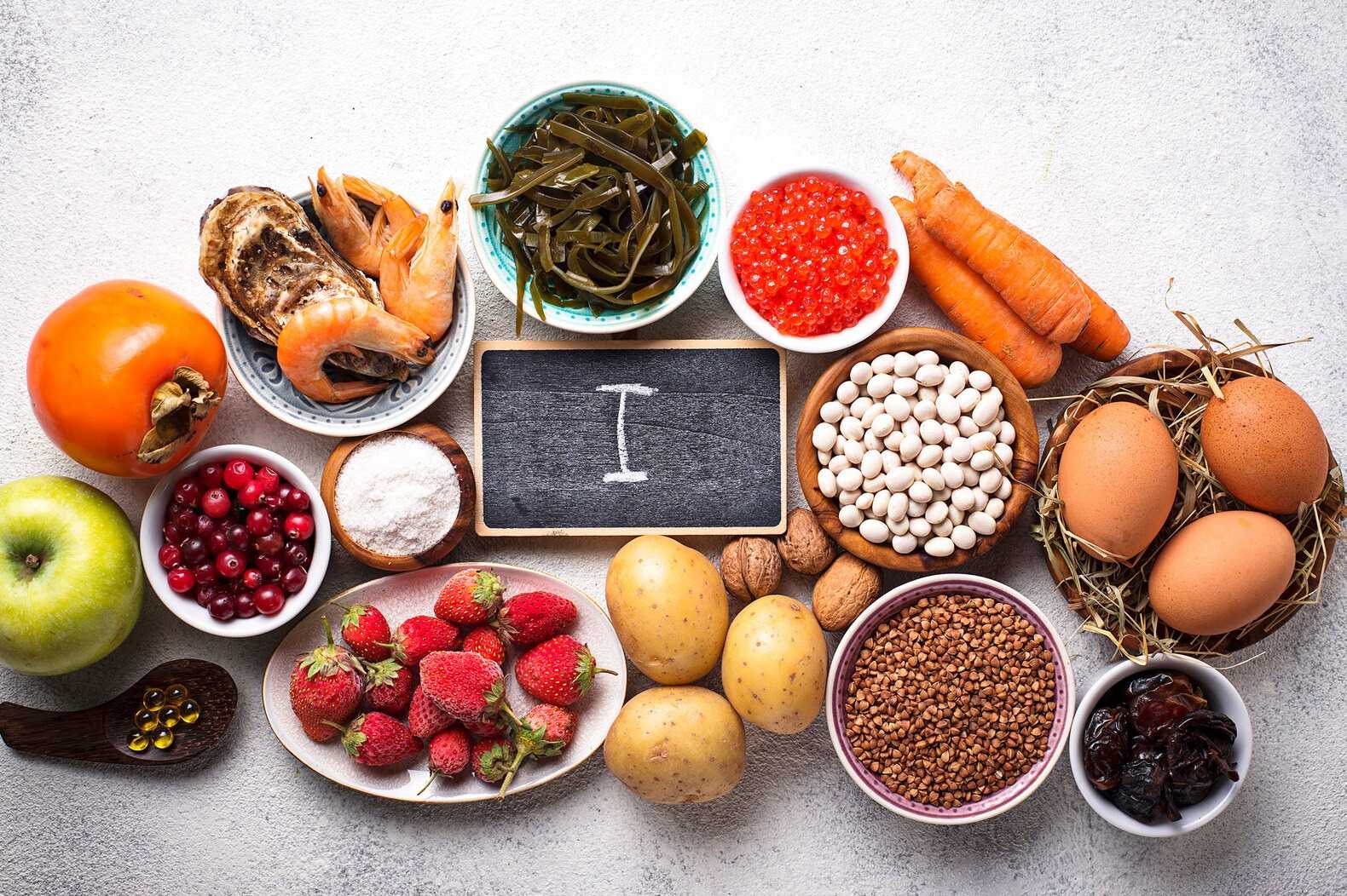 Список из 7 йодосодержащих продуктов, полезных для щитовидной железы