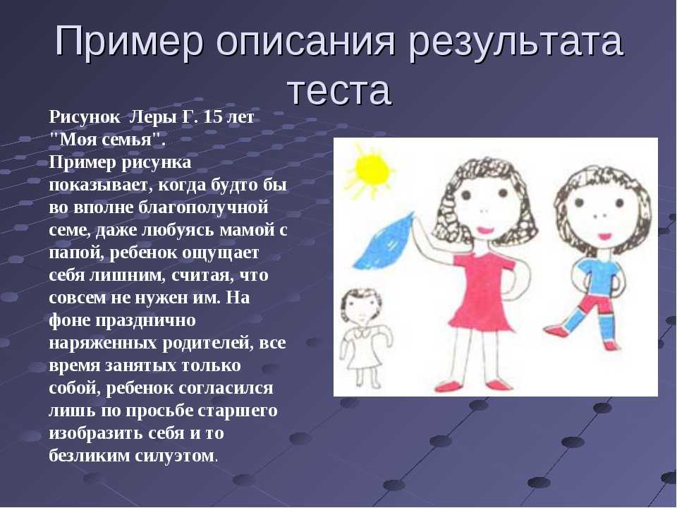 Психология детского рисунка: значение рисунка семьи, человека, дом