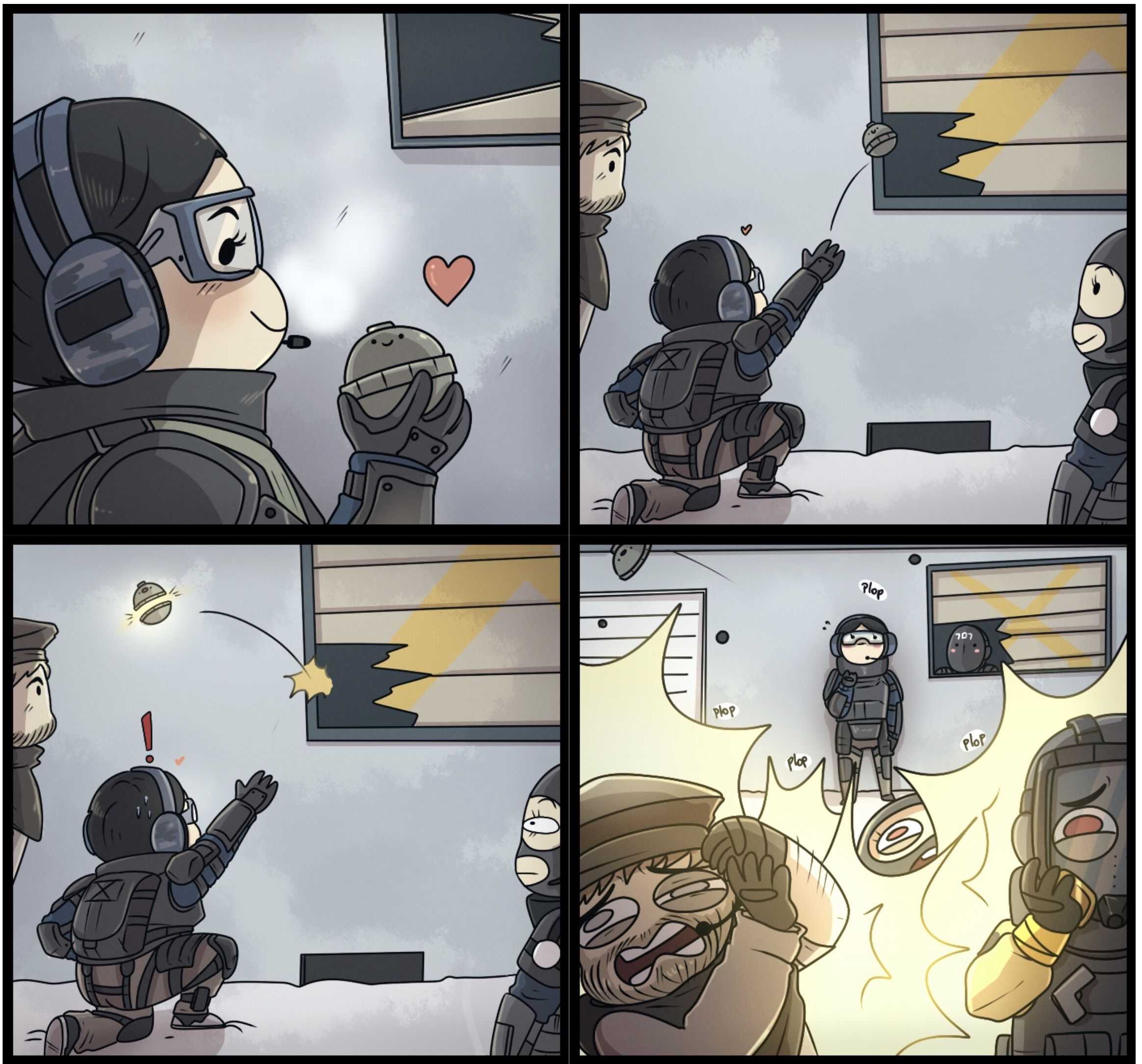 10 мемов о логике rainbow six siege, которые слишком смешны для слов