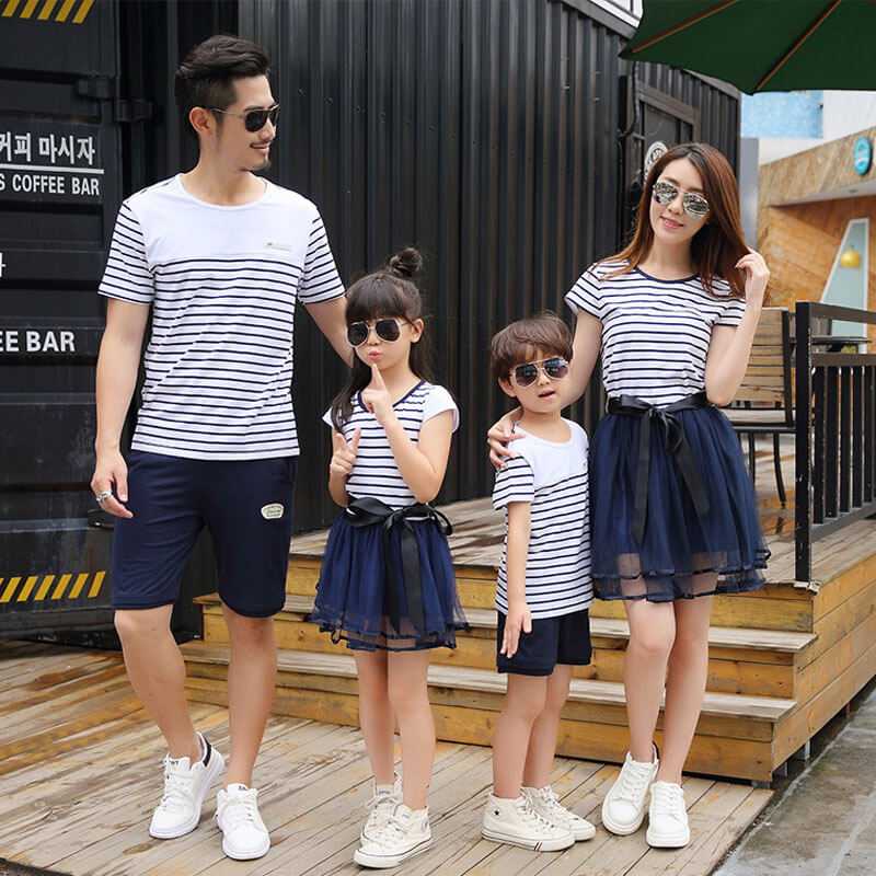 Одежда family look – модный тренд для семейных выходов или безвкусица?