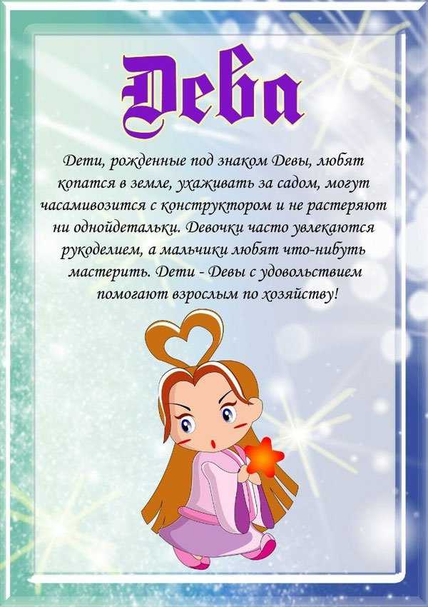 Человеческие имена посвященные зодиакам