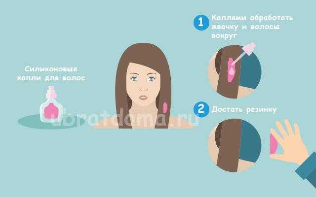 Как убрать жвачку с волос у ребенка без ножниц: снять и удалить жевательную резинку в домашних условиях у взрослых и детей совсем не сложно!